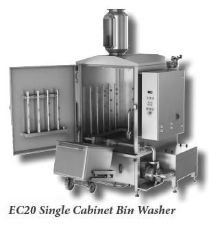 Lavadoras industriales de contenedores