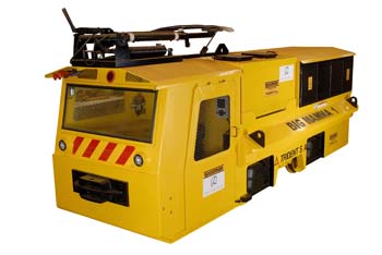Locomotoras para minas - Resortes y Accesorios Industriales