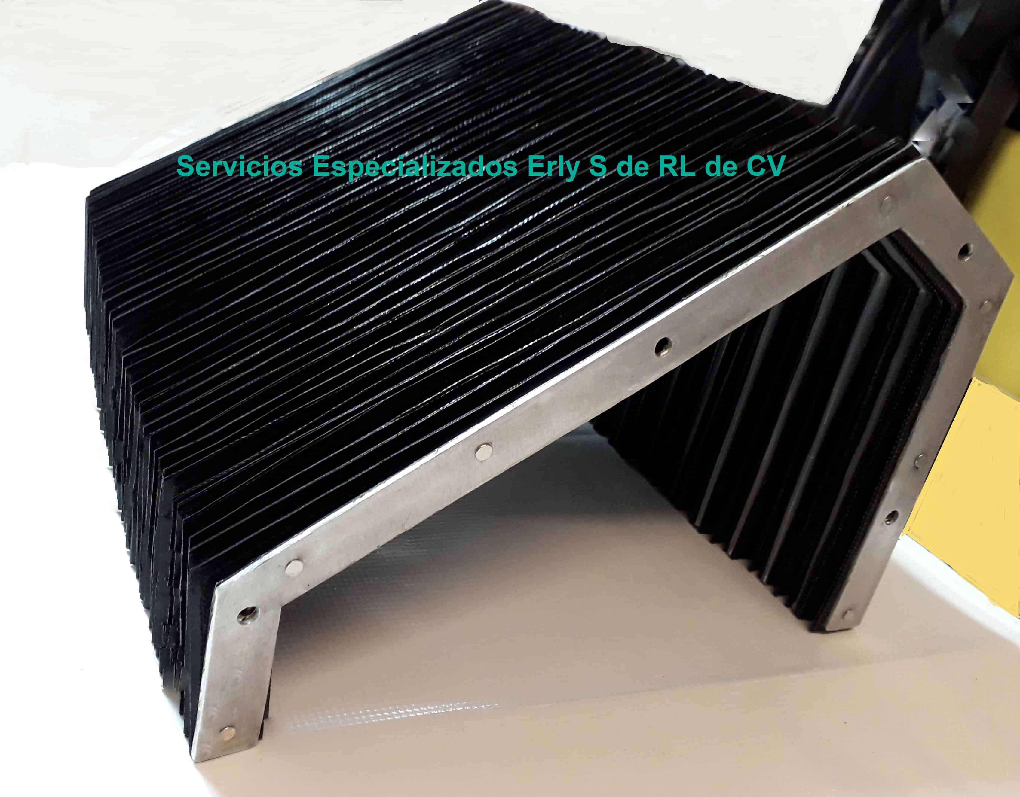 Guardas tipo acordeon  - Servicios Especializados Erly