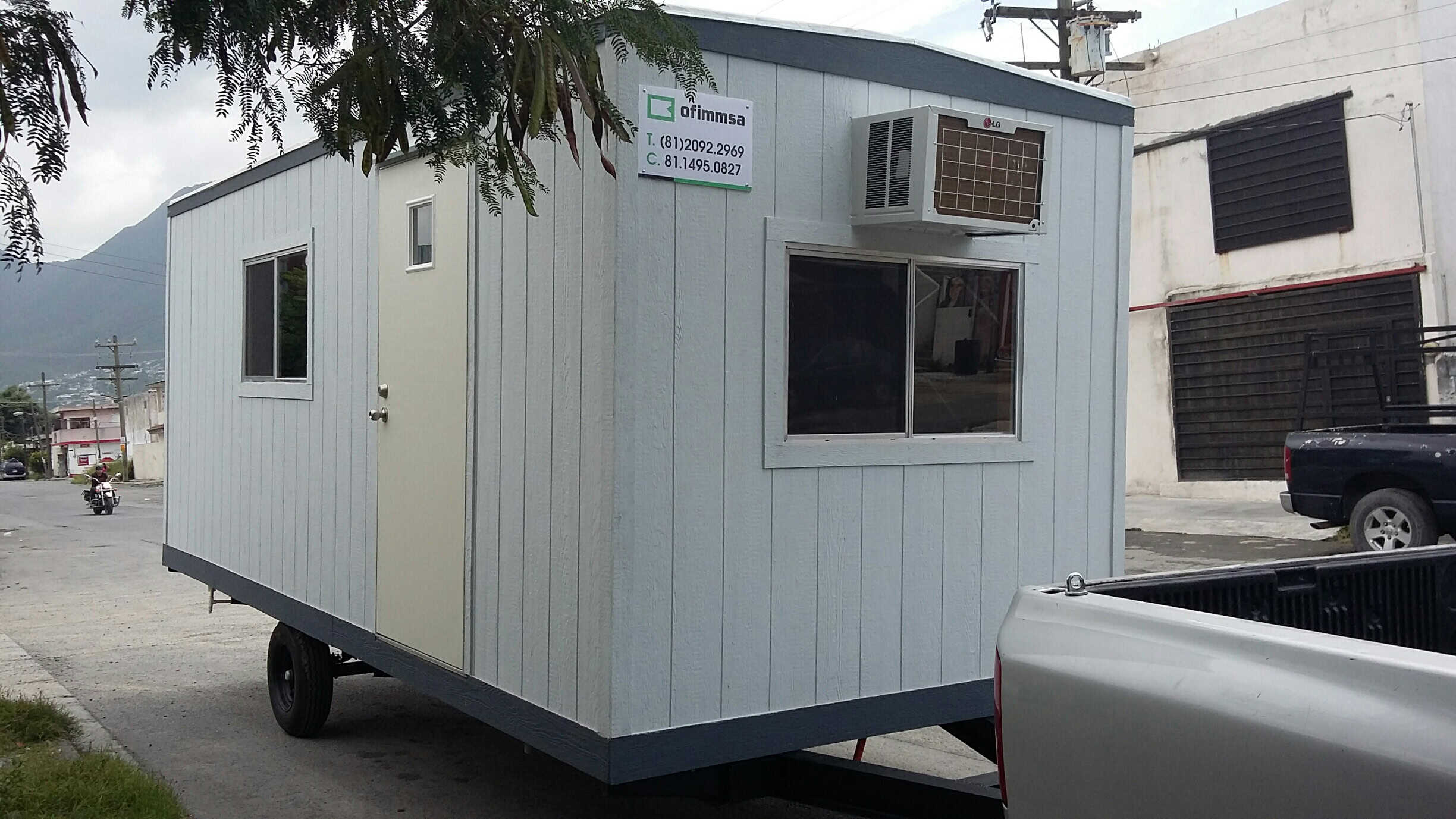 Oficina movil para obra