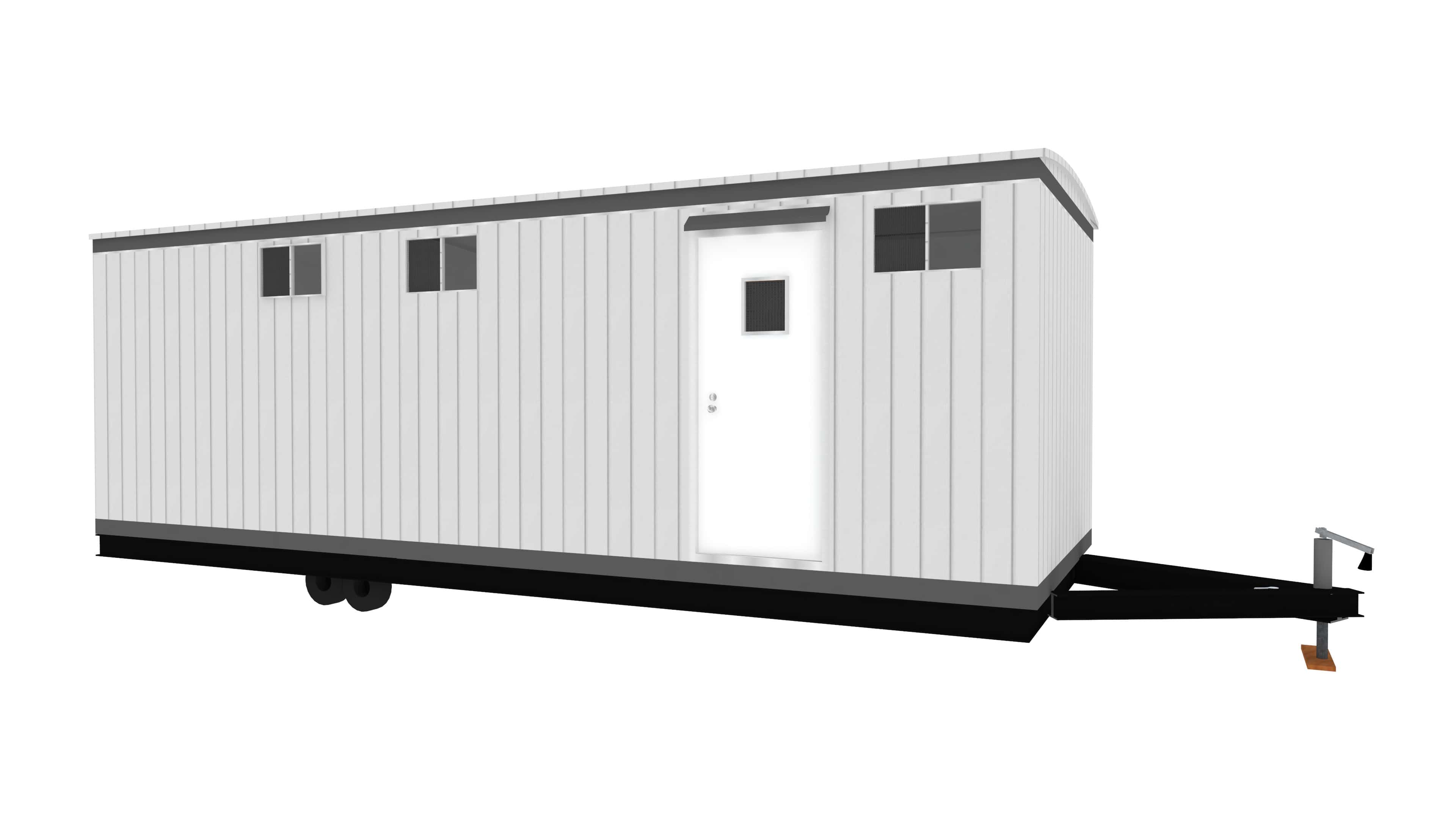 Regaderas de 8x32 pies y diversas medidas según necesidades del campamento.