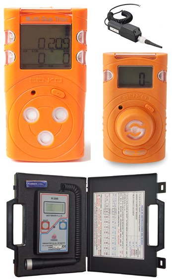 Detector de fugas de gas portatil - Comercial de Aplicaciones Electrónicas