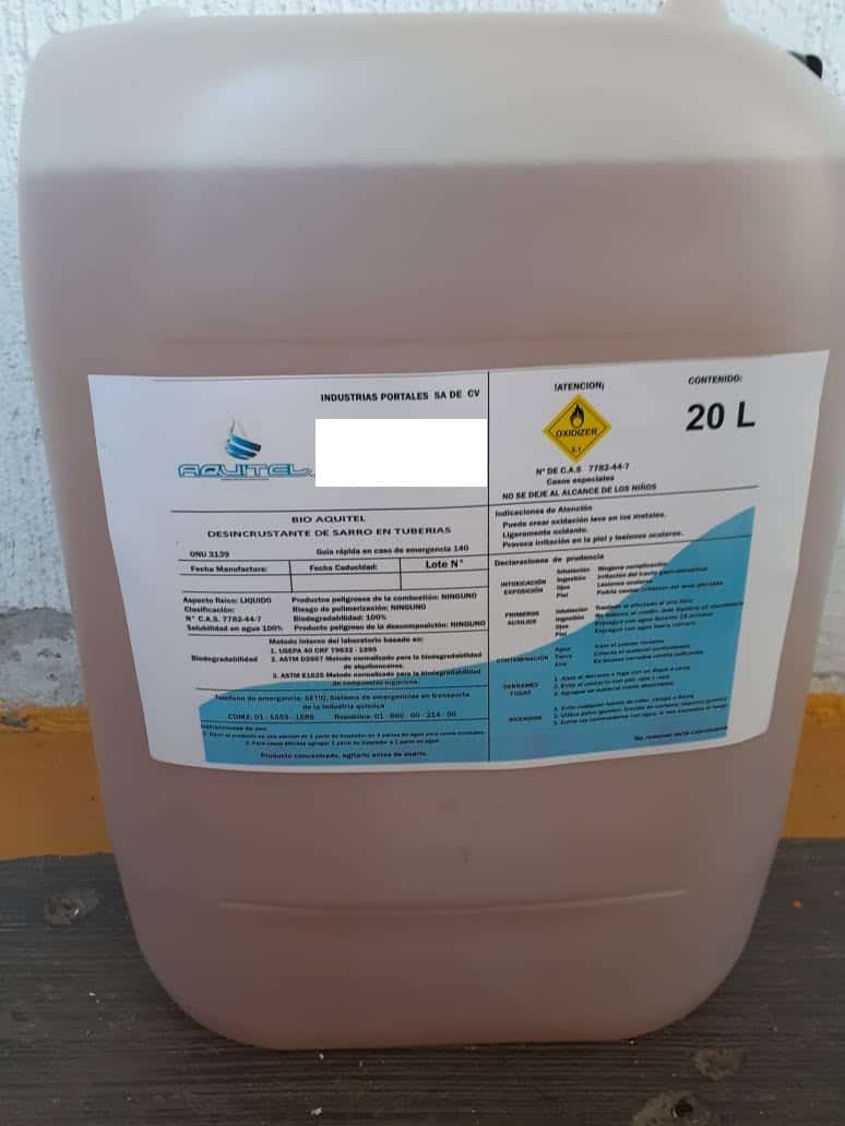 DESINCRUSTANTE INDUSTRIAL
