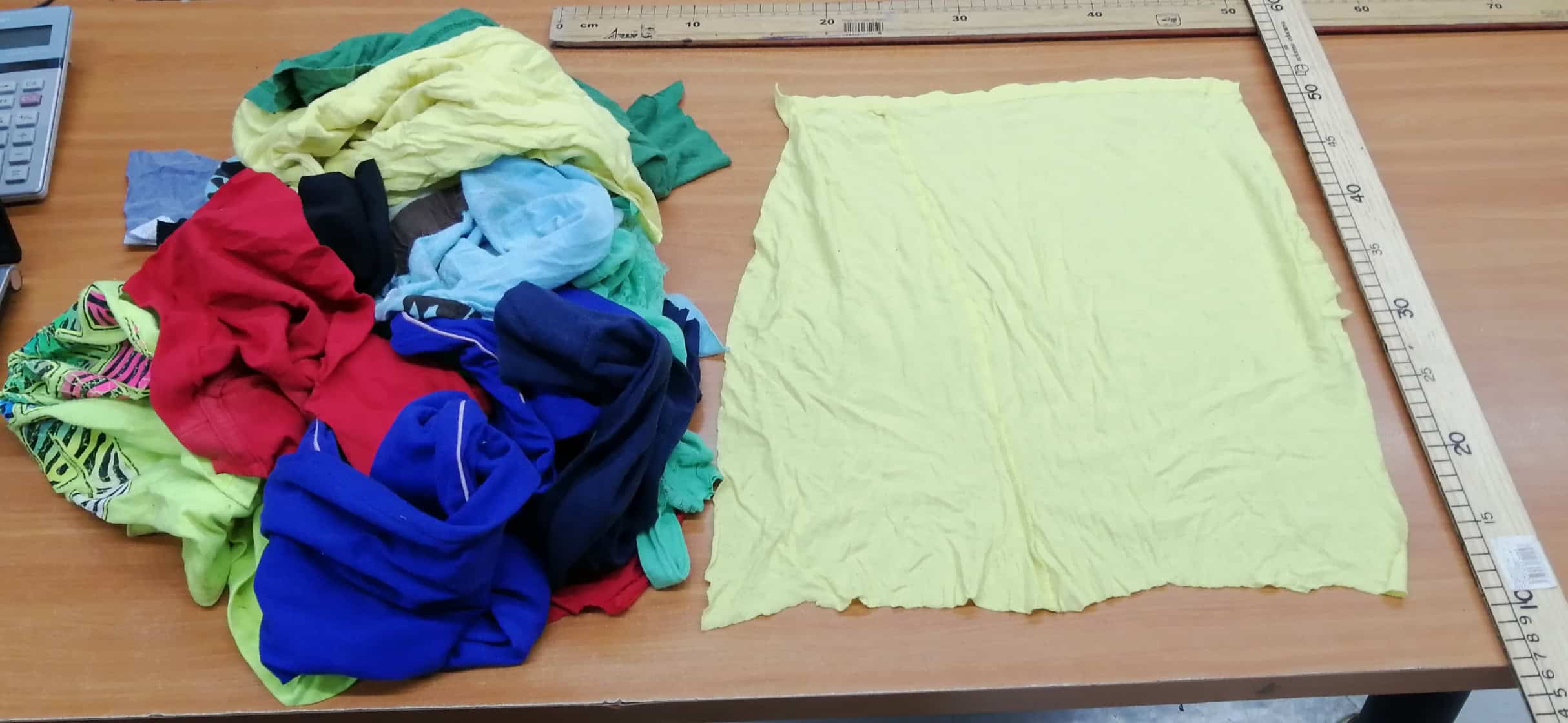 Trapo tipo camiseta