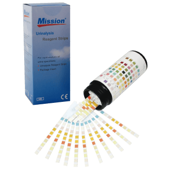 TIRAS REACTIVAS PARA DETERMINAR UREA