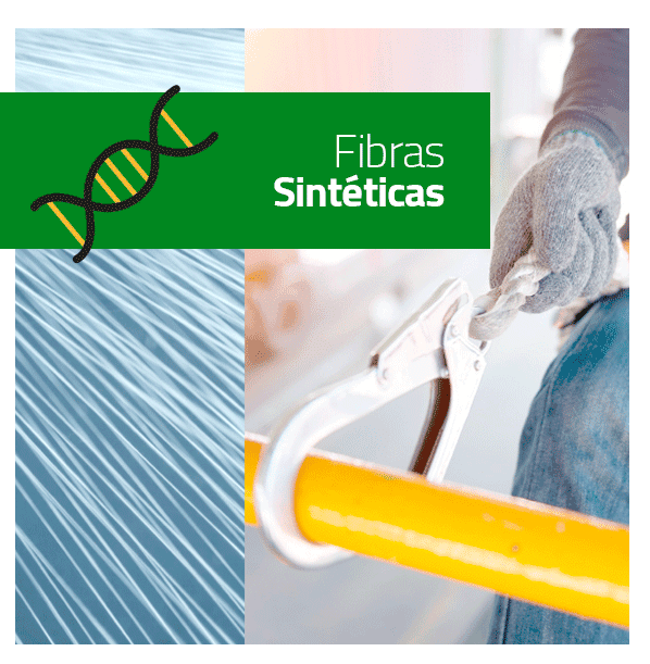Fibras sintéticas de gran calidad con excelente rendimiento y durabilidad.