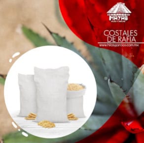 Costales de rafia sin impresión
