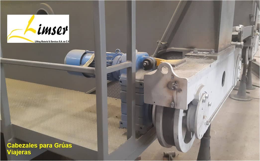 Cabezales motorizados para gruas viajeras - Lifting Material & Services