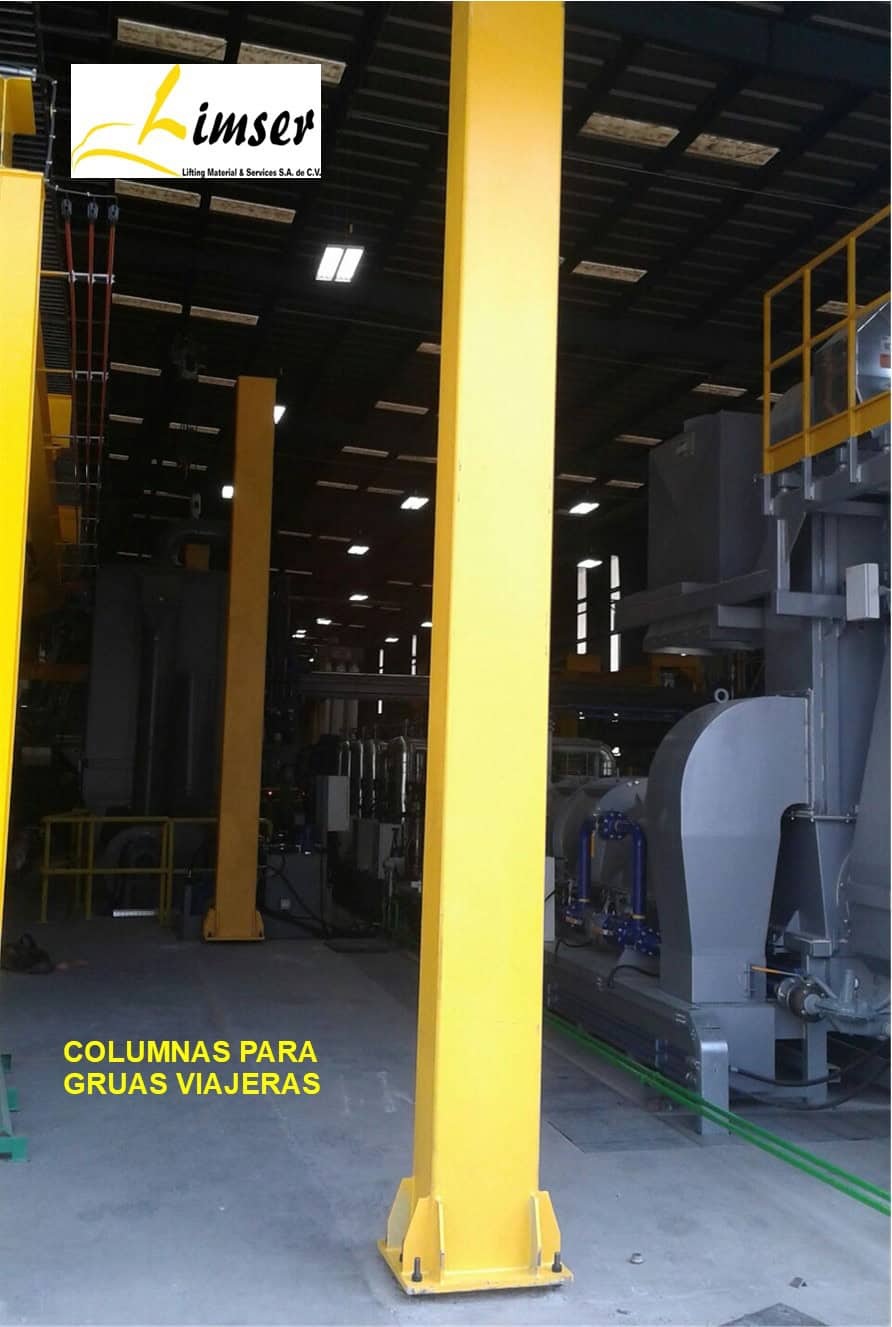 Columnas para gruas viajeras - Lifting Material & Services