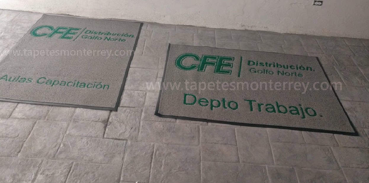Tapetes personalizados para corporativos - Tapetes Monterrey