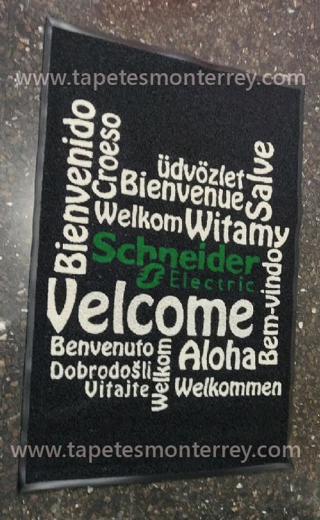 Tapete personalizado para entrada interior o exterior