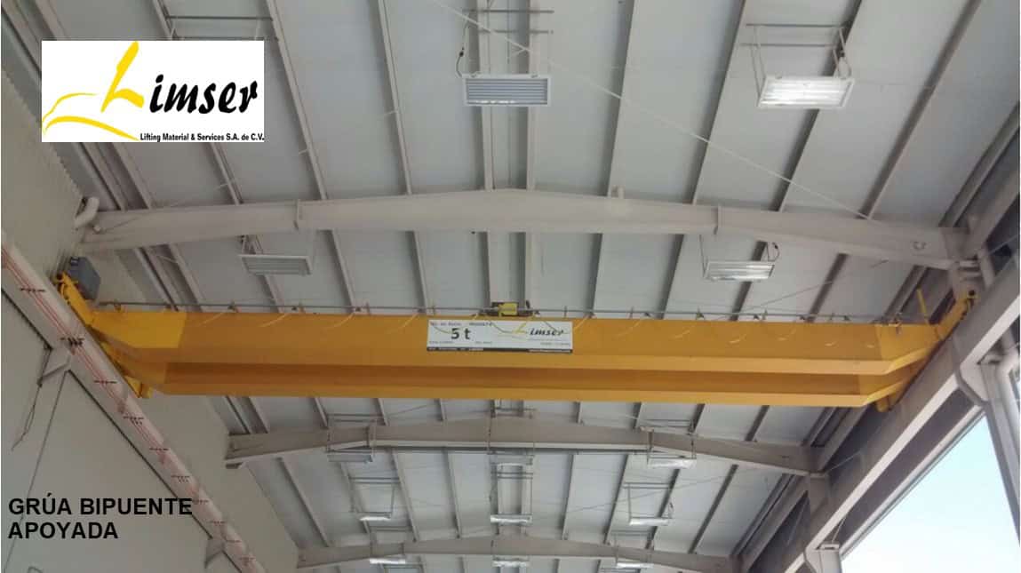 GRUAS PUENTE DE DOBLE VIGA