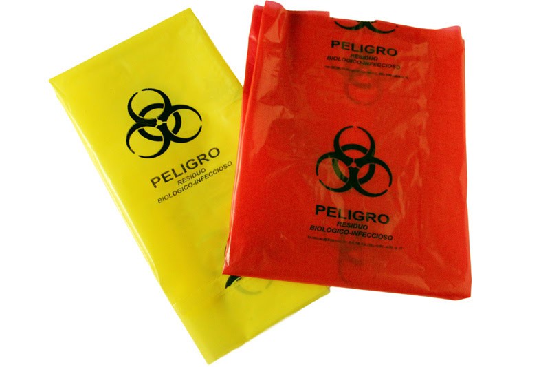 Bolsa para residuos peligrosos