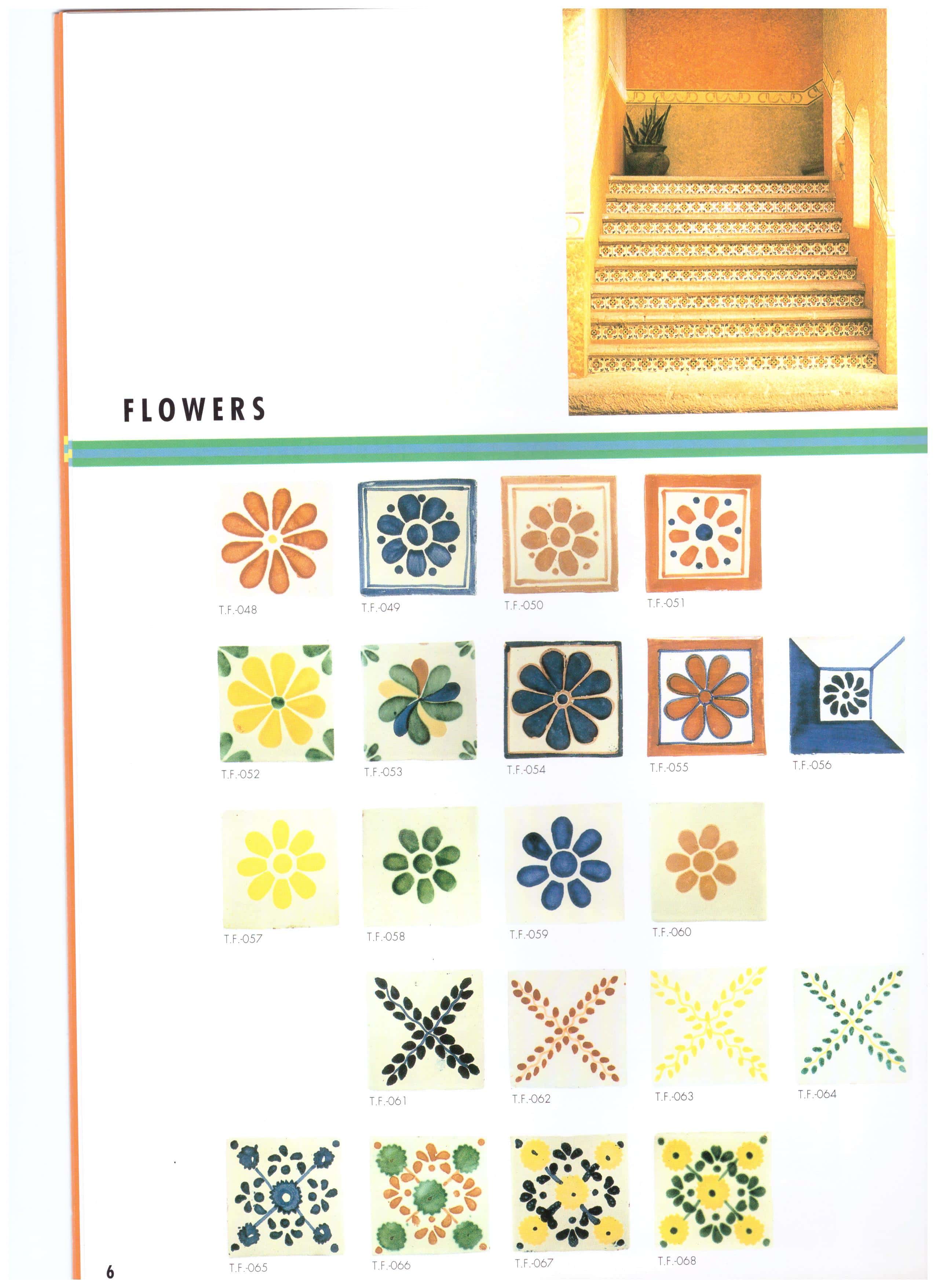 Azulejos artesanales - Bazarmex