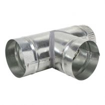 CONEXION DE 90° DE LAMINA GALVANIZADA