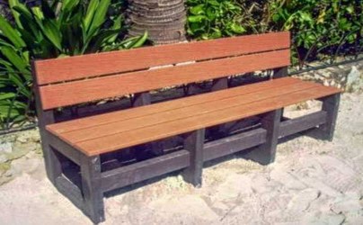 Bancas para jardines - Plasticorrales