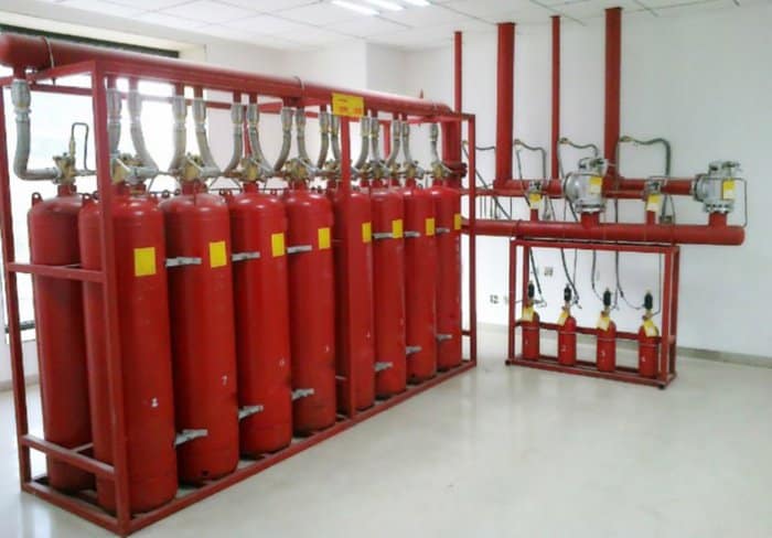 EQUIPOS DE EXTINCION DE INCENDIO A BASE DE GASES