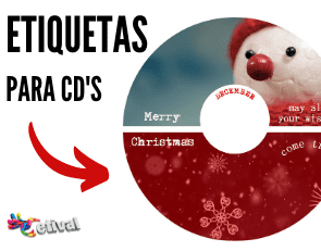 ETIQUETAS ADHERIBLES PARA CD'S