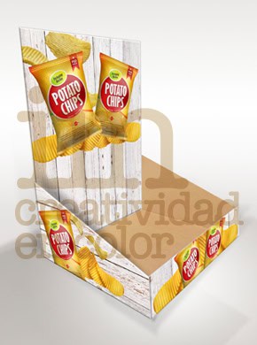 Exhibidores de mostrador - Iin Creatividad en Color