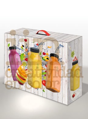 Maletin con asa de plastico - Iin Creatividad en Color