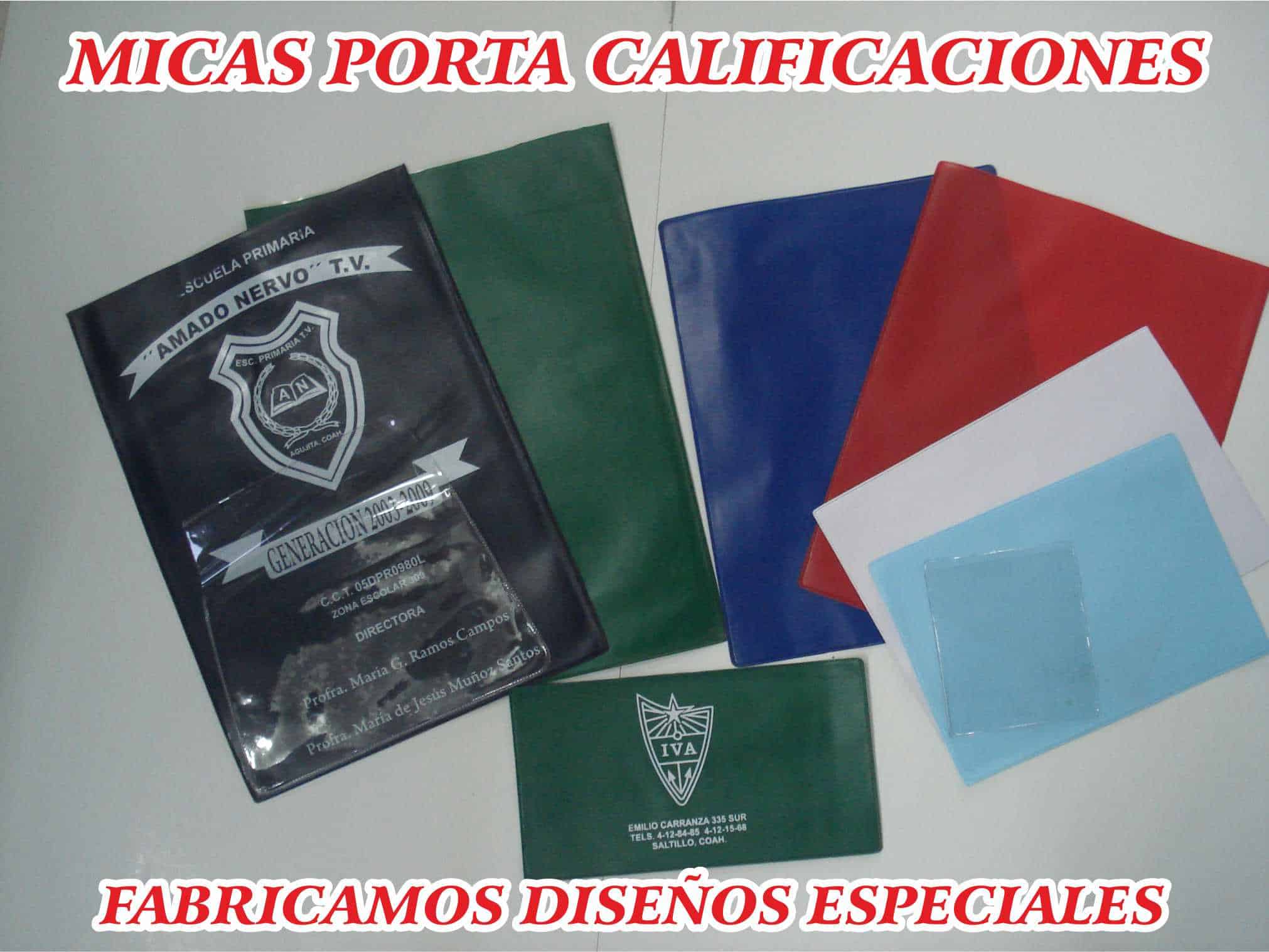 MICA PORTA CALIFICACIONES