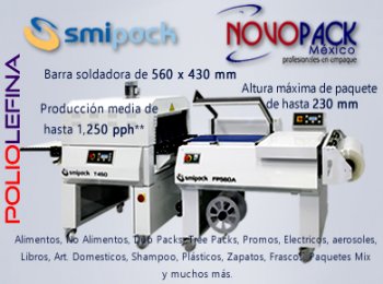Empacadoras (Máquinas empaquetadoras)