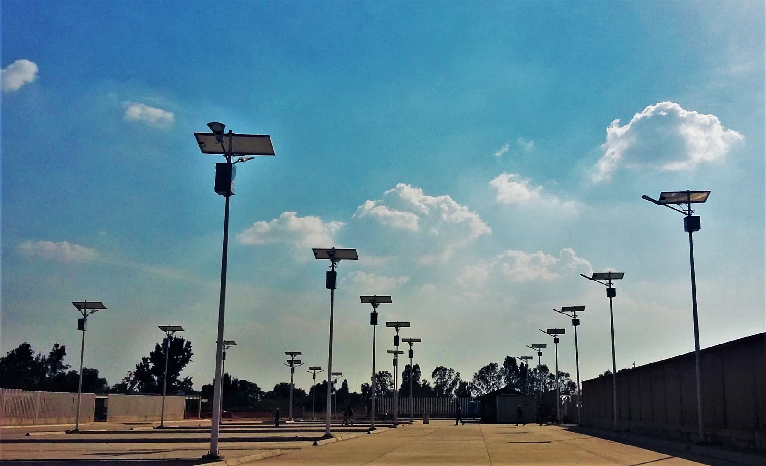 Iluminacion publica solar