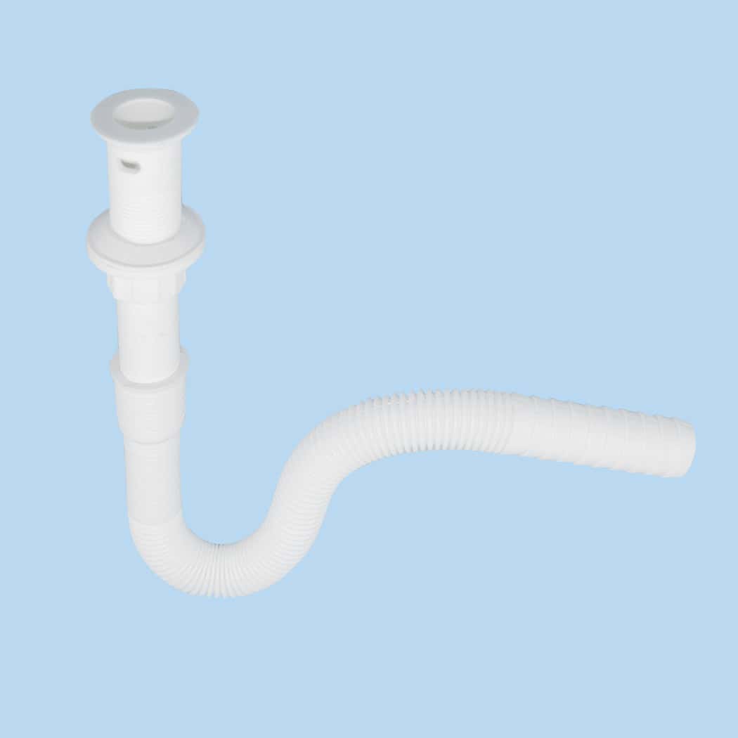 Cespoflex para lavabo con aro blanco  - Albatros de México