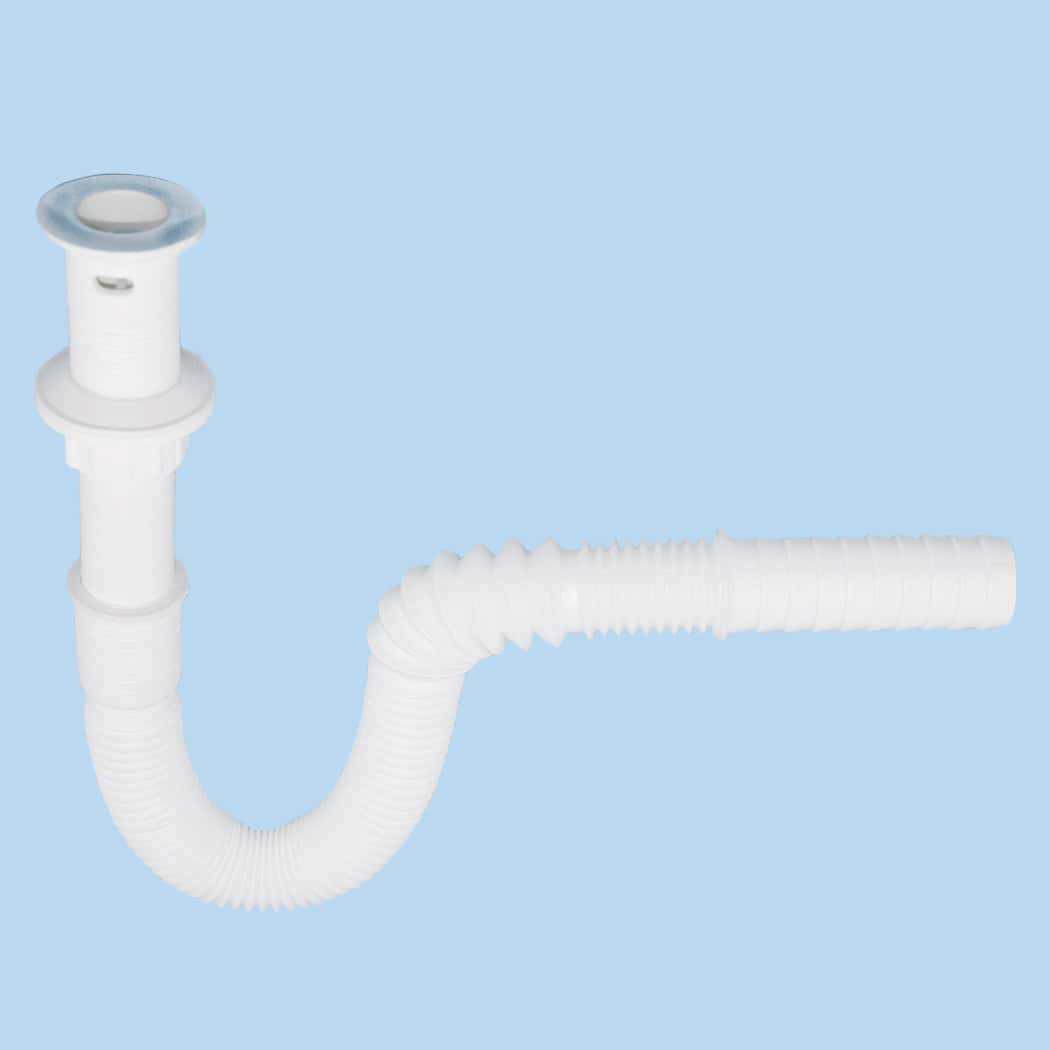Cespoflex para lavabo con aro cromado - Albatros de México