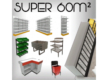 Mobiliario para supermercados - HJ Exhibi Muebles