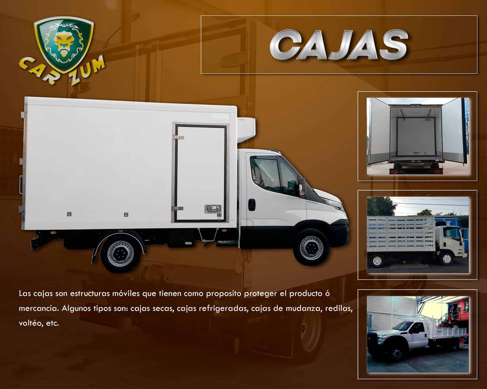 Cajas refrigeradas - Carrocerías Zumpango
