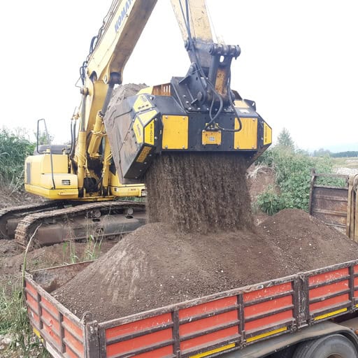 Cuchara seleccionadora - MB Crusher