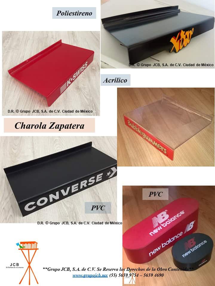 Exhibidores de calzado - Grupo JCB