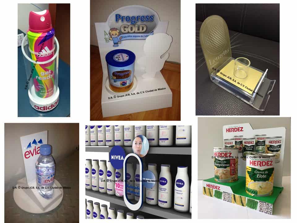 Exhibidores glorificadores - Grupo JCB