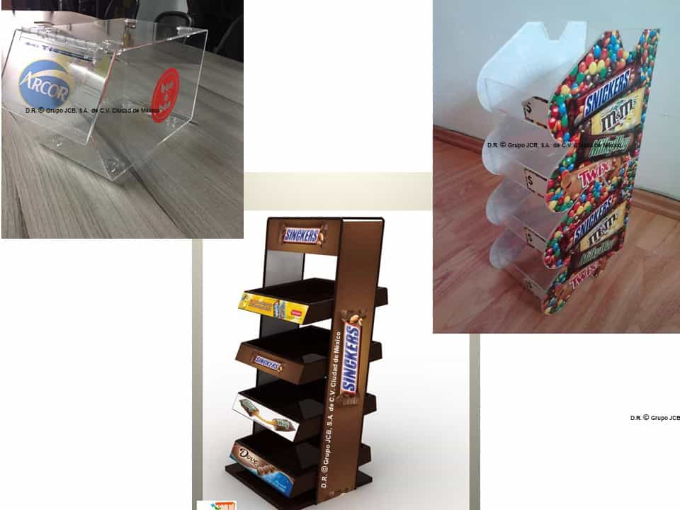 Exhibidor de Dulces 
