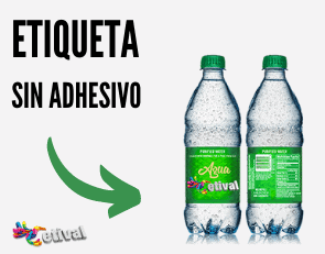 ETIQUETAS SIN ADHESIVO