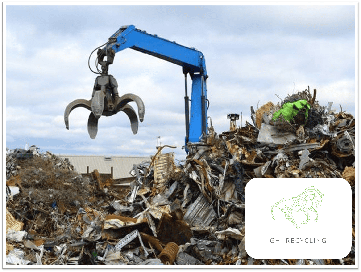 Compactadoras de chatarra - GH Recycling