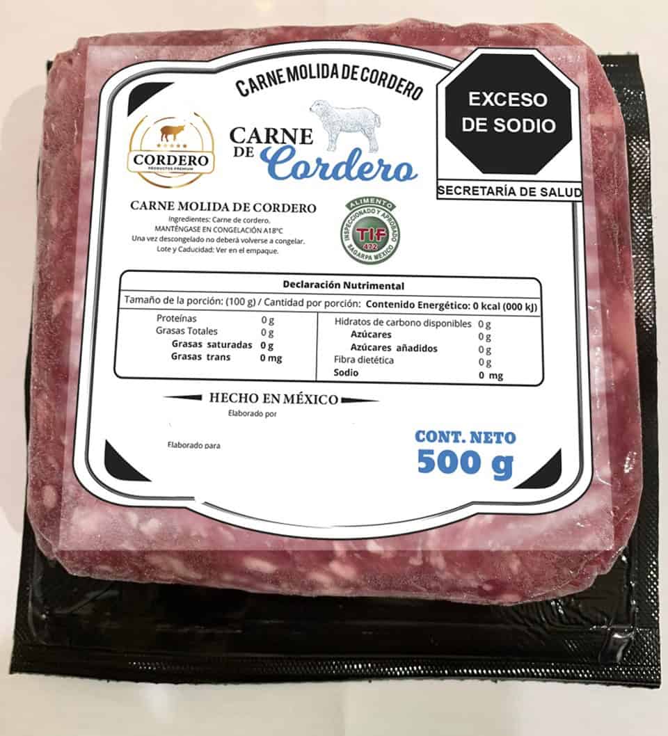 Etiqueta de bopp adherible de color blanco