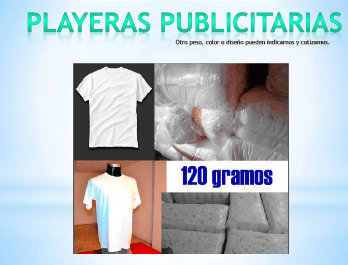 Playeras al mayoreo - Inflashow México