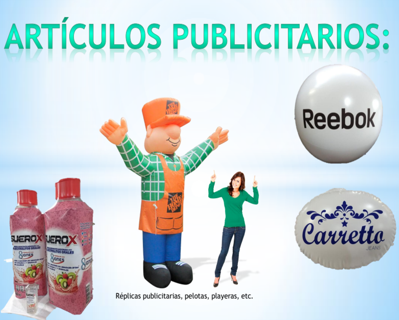 Inflables publicitarios  - Inflashow México