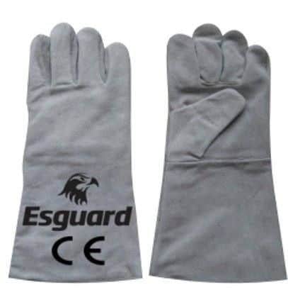 GUANTE PARA SOLDADOR GRIS