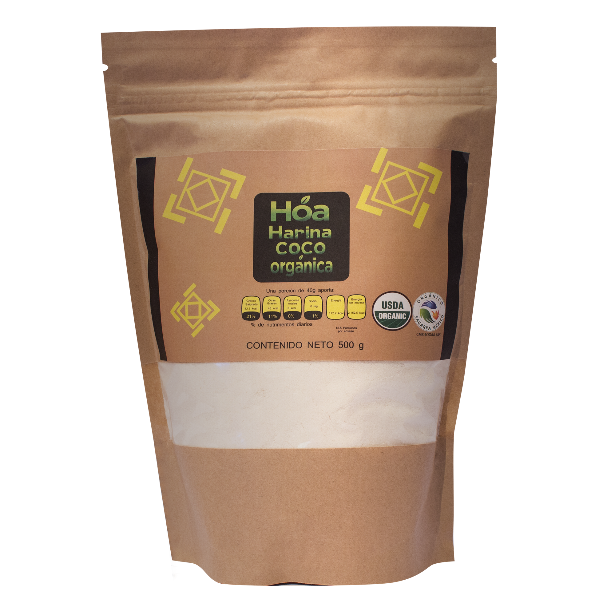 HARINA DE COCO 500 GRS