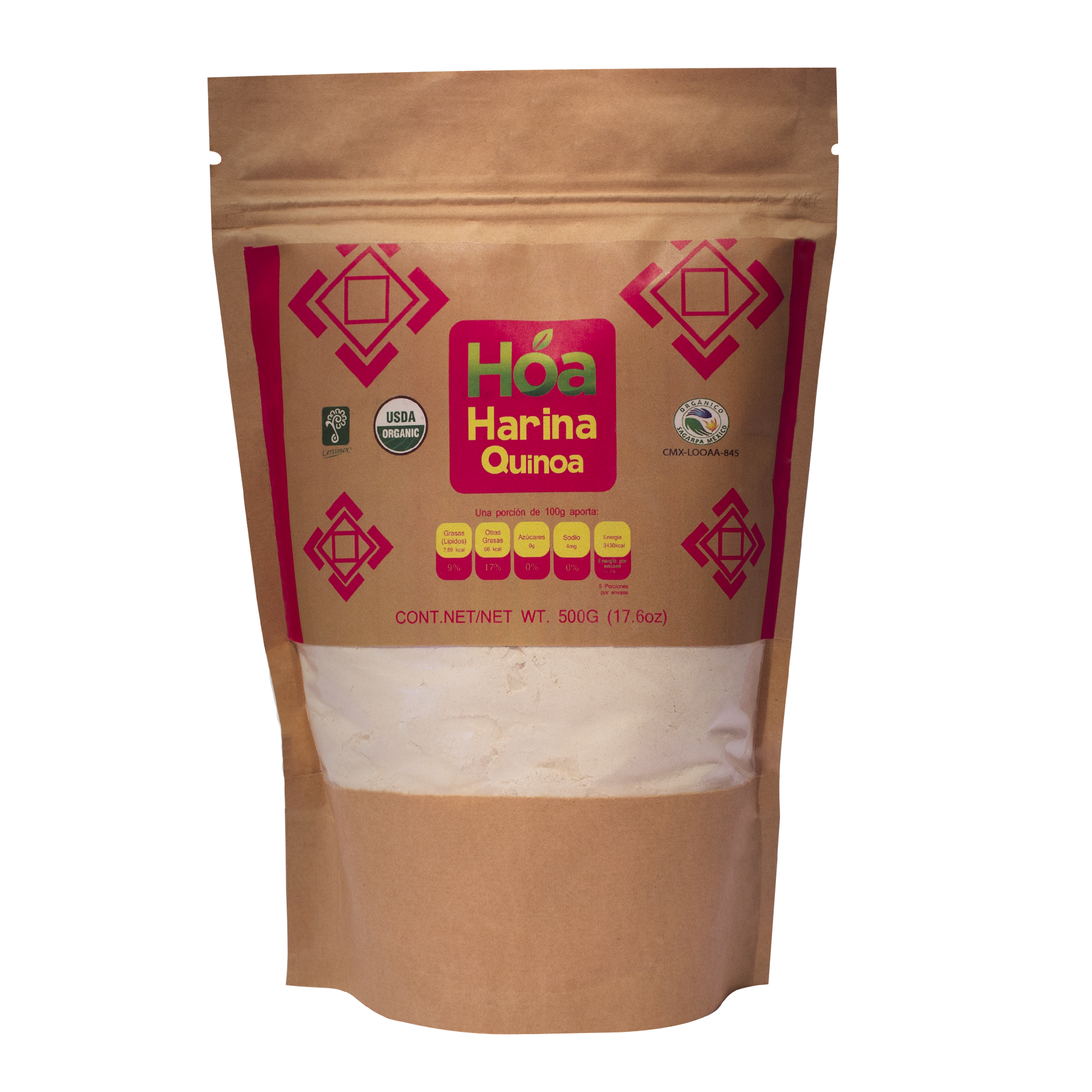 HARINA DE QUINOA 500 GRS