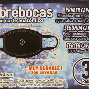 Cubrebocas lavable - Neumann's
