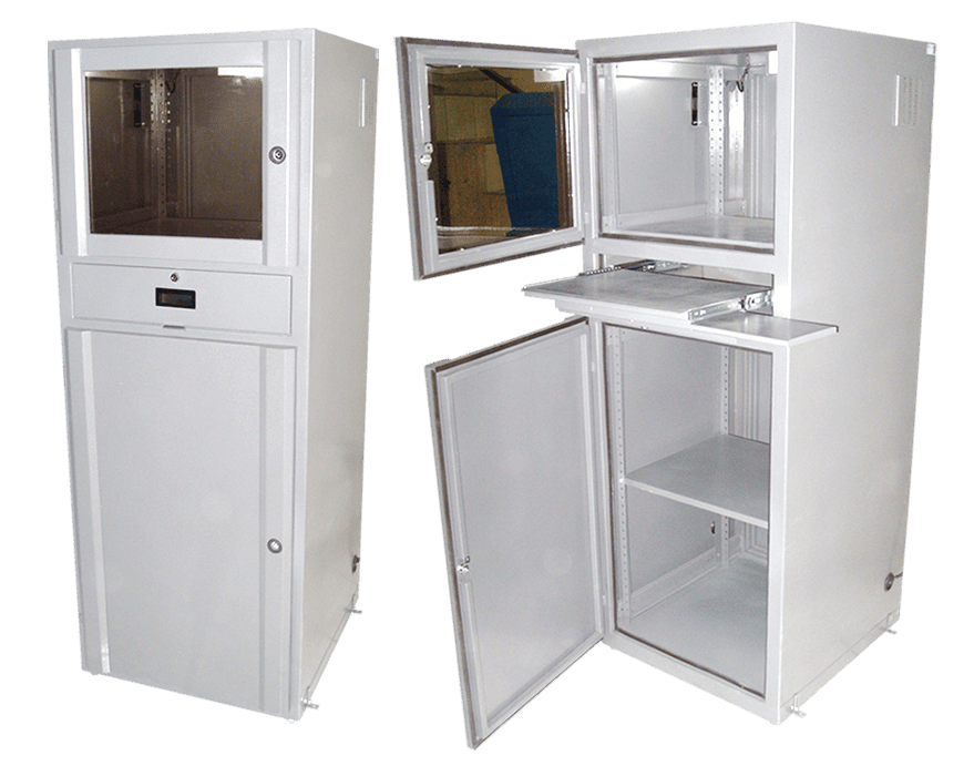 Gabinete para Computadora en Área Industrial