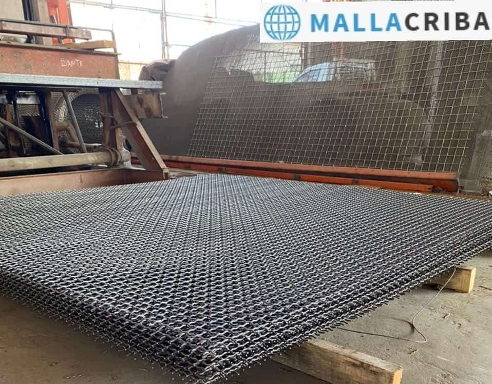 MALLAS DE ACERO NEGRO