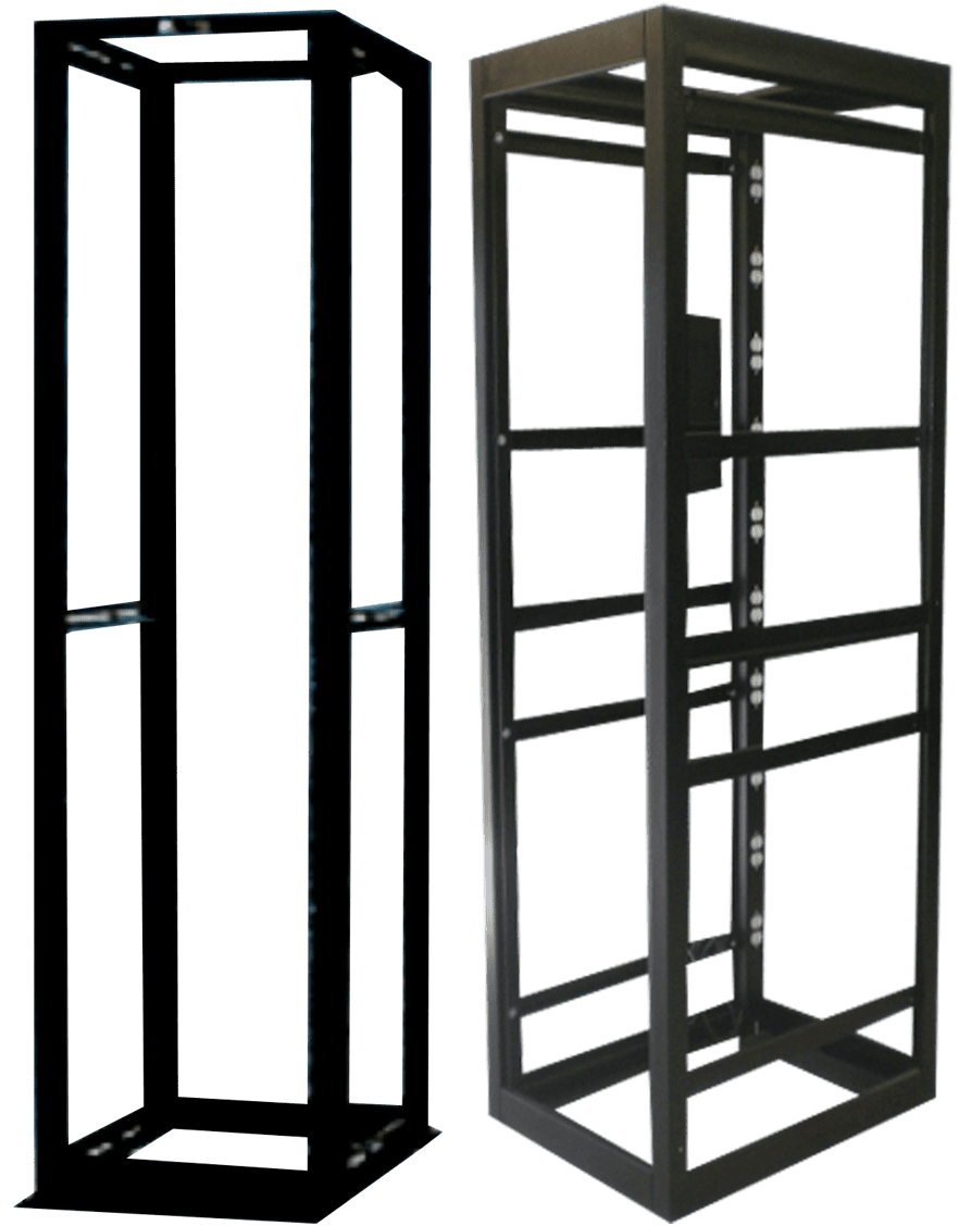 Gabinetes Abiertos en Acero Inoxidable o Acero al Carbon