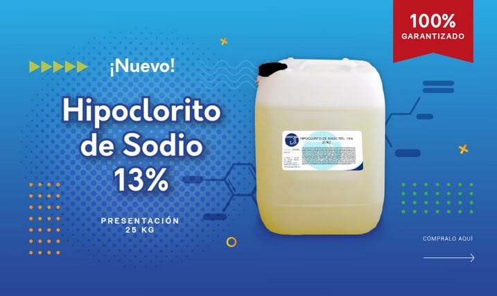 Hipoclorito de sodio 13% - Drogas Tacuba