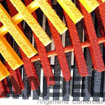 Rejillas pultruidas de fibra de vidrio - Anbel Ingeniería Comercial