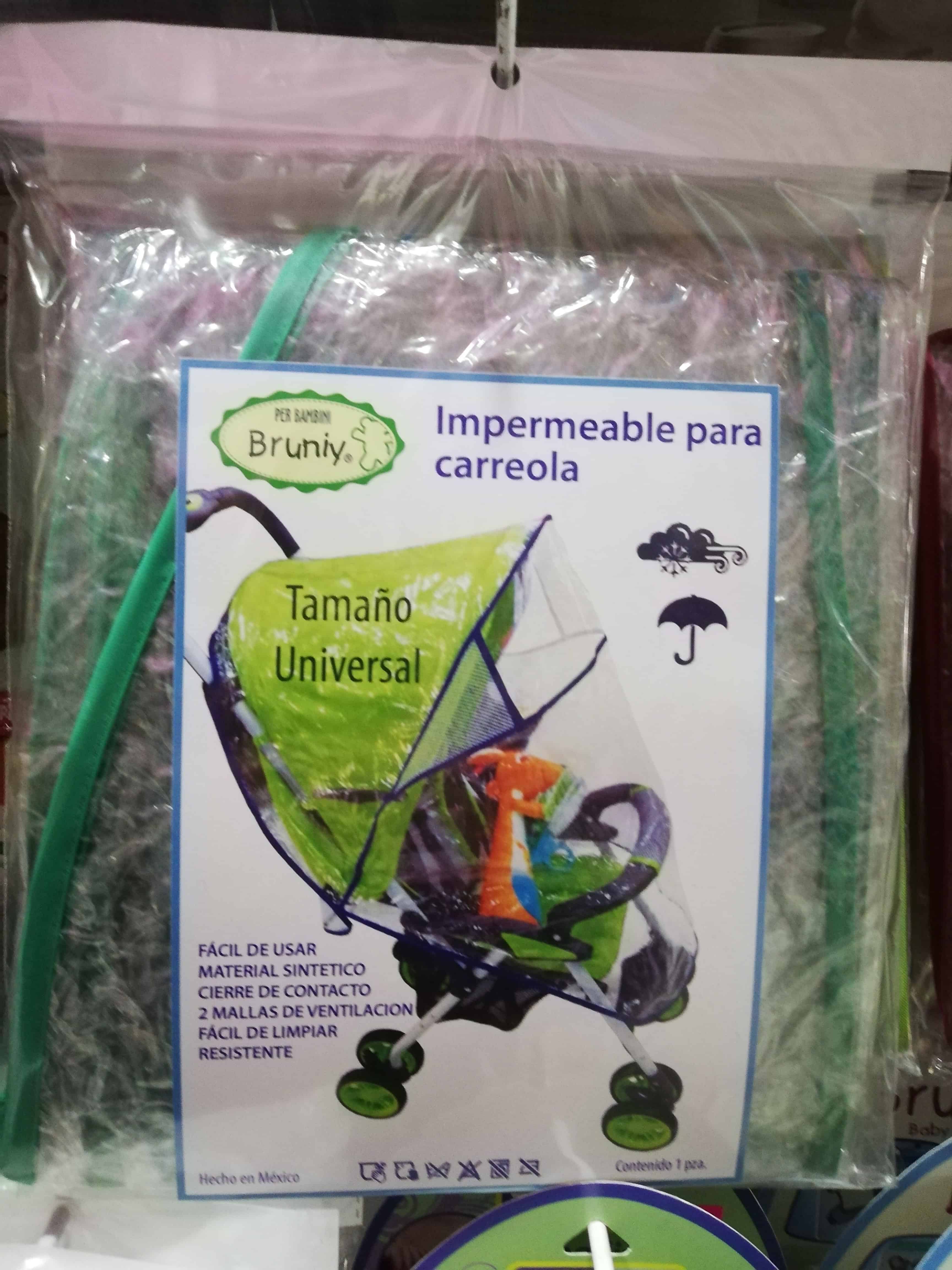 Impermeable para carreola 
